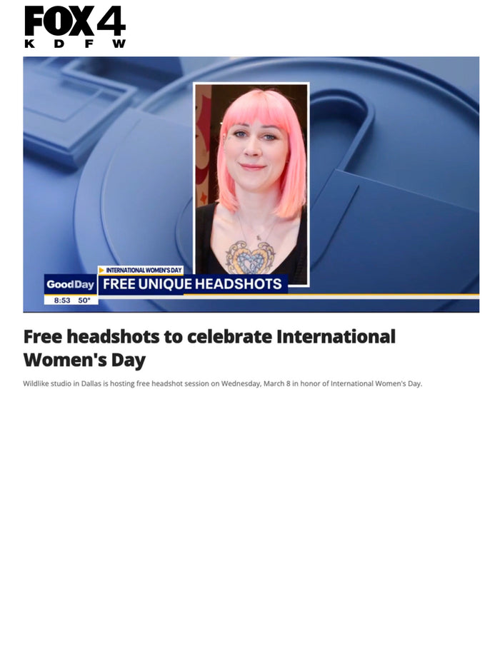 FOX 4: INTERNATIONAL WOMEN'S DAY