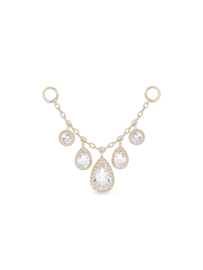 Eloise White Topaz Chain Attachment