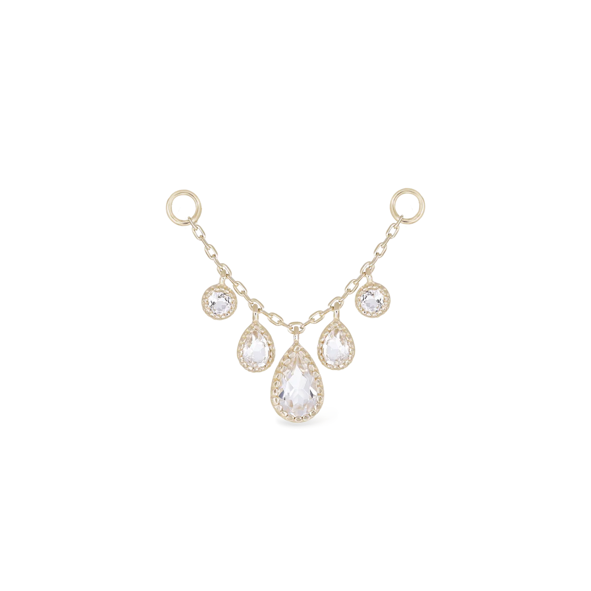 Eloise White Topaz Chain Attachment