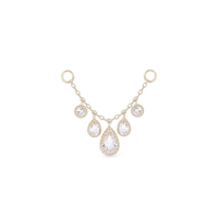Eloise White Topaz Chain Attachment