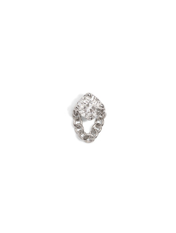 Rianna Diamond White Gold Threadless End