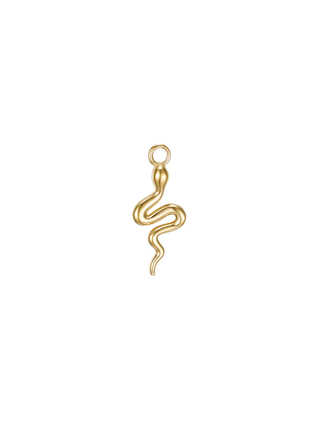 Coco Yellow Gold Snake Charm