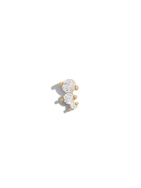 Passion CZ Yellow Gold Threadless End