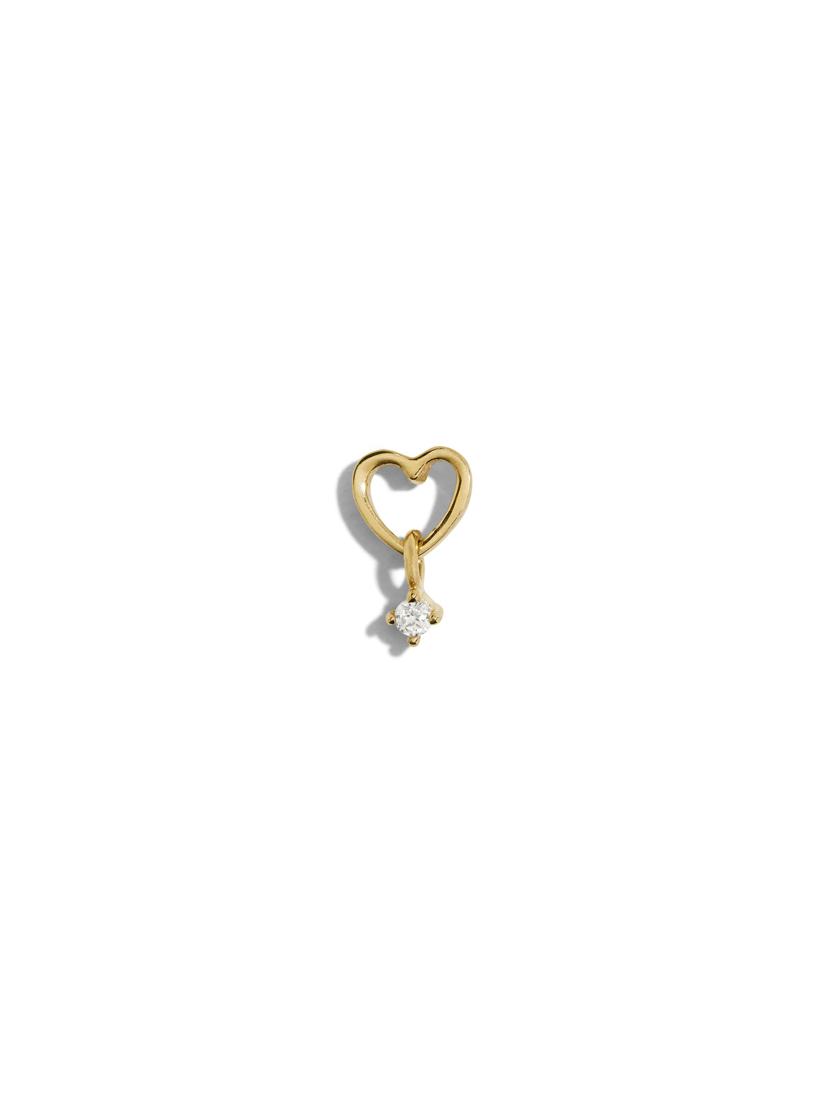 Loves It CZ Yellow Gold Threadless End