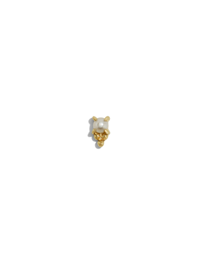 Freshwater Pearl Bon Bon Yellow Gold Threadless End