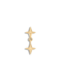 North Star Yellow Gold Threadless End