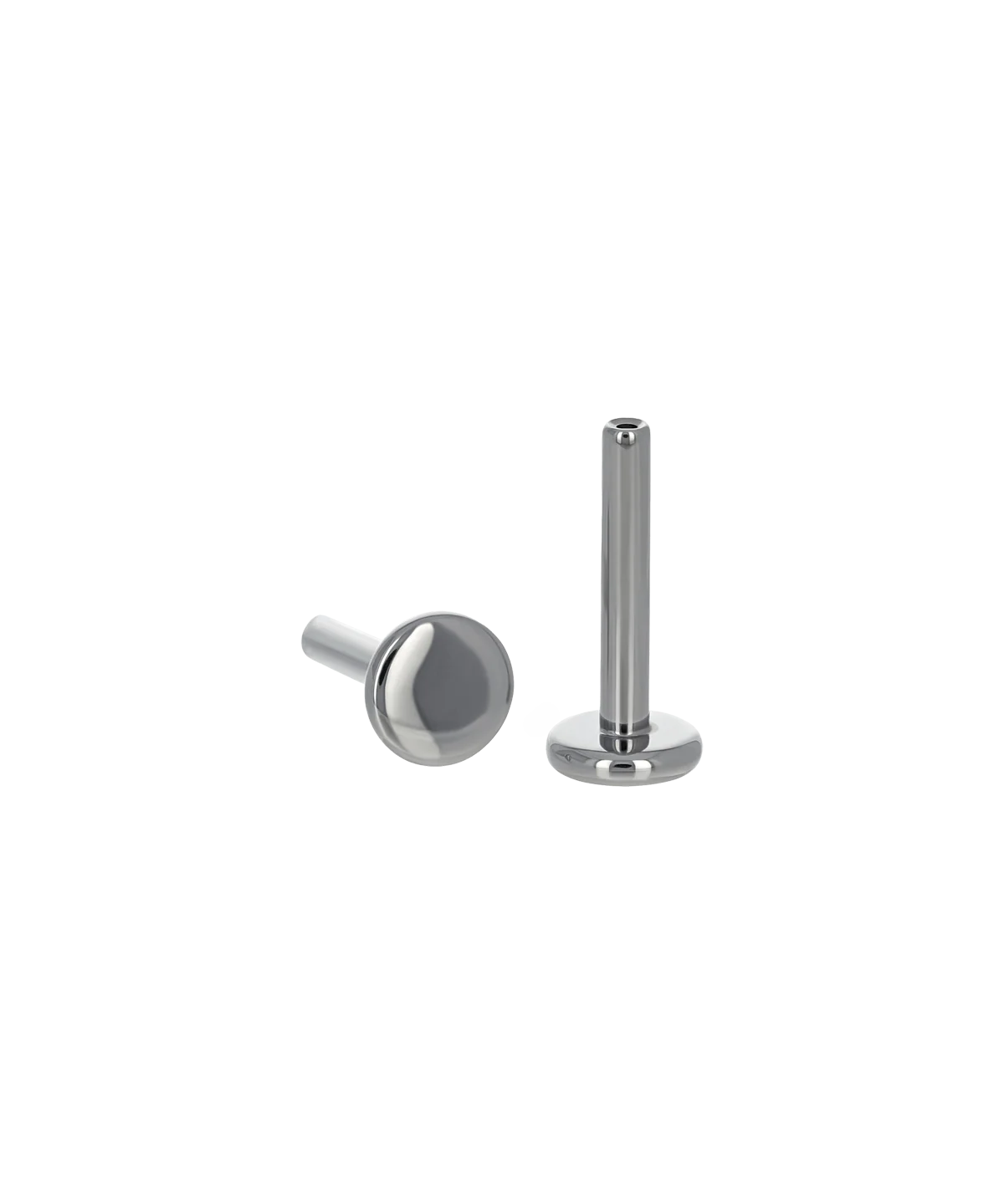 Titanium 18g Threadless Back