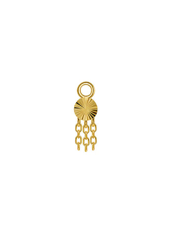 Yellow Gold Nyx Charm