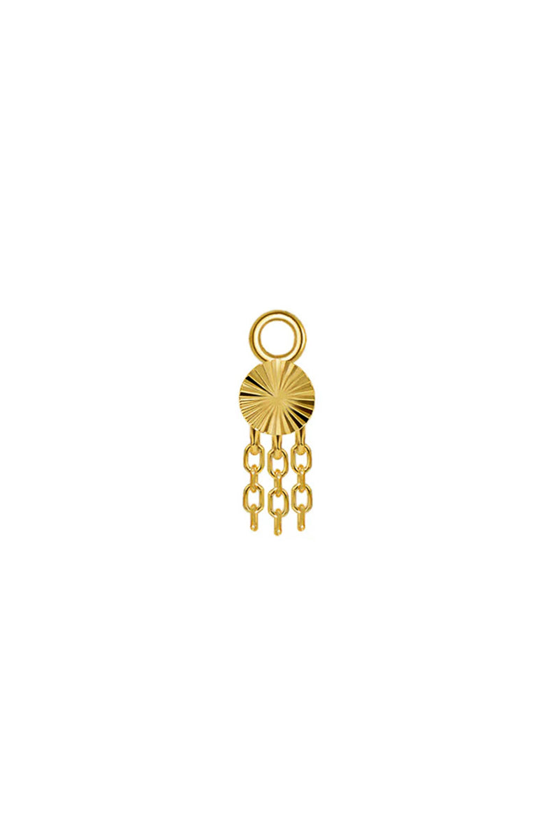 Yellow Gold Nyx Charm