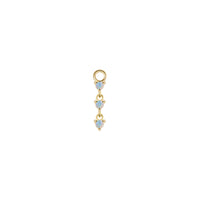 Opal Penelope Prong Yellow Gold Charm