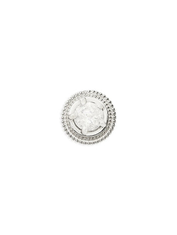 Diamond Hypnotize Pin White Gold Stud