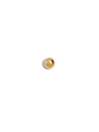 2.2mm Yellow Gold Ball Single Stud