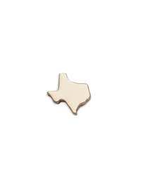 Texas Yellow Gold Stud