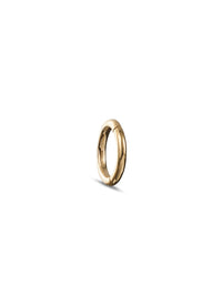 5mm Yellow Gold Clicker Single Hoop Earring