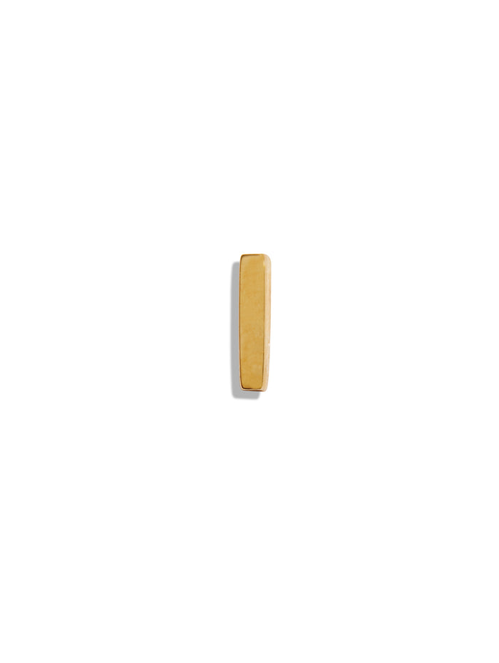 5mm Yellow Gold Bar Stud