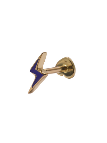 WL X PL Lapis Lightning Bolt Threaded Stud