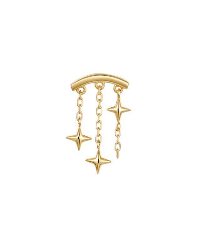 Orion Yellow Gold Threadless Bar End