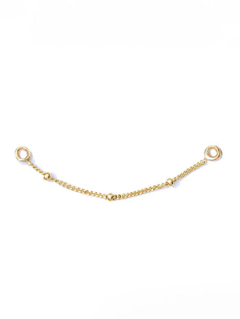 Space Dust Long Yellow Gold Chain