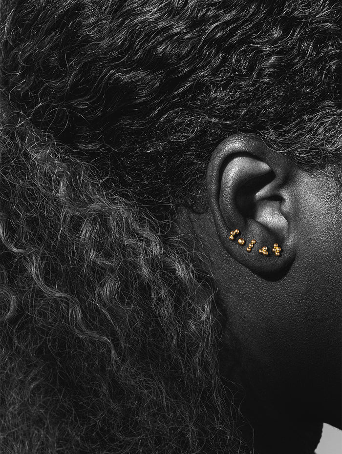 3.2mm Yellow Gold Ball Stud
