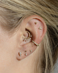 2.2mm Yellow Gold Ball Stud